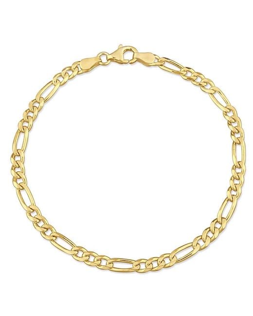 Amour Metallic 3.8Mm Figaro Chain Bracelet