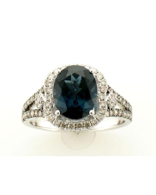 Le Vian White Ladies Deep Sea Topaz Rings Set