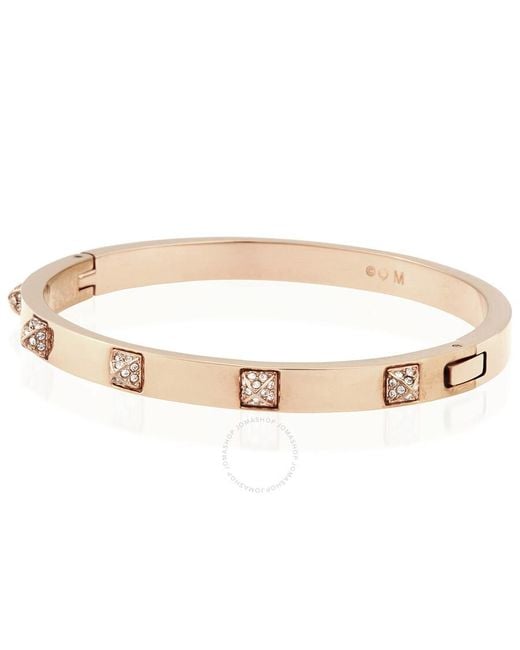 Swarovski Metallic Tactic Rose Plated Bangle