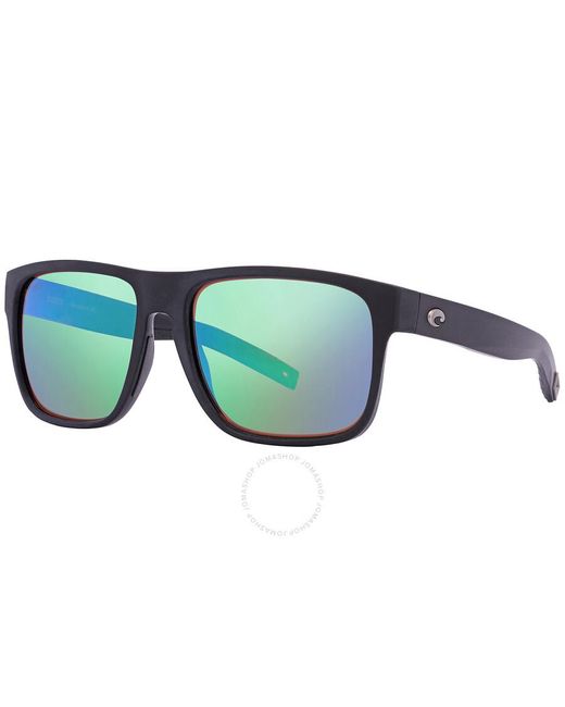 Costa Del Mar Spearo Xl Green Mirror Polarized Glass Sunglasses 6s9013 901302 59 for men