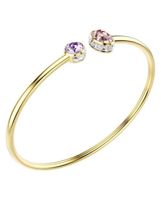 Swarovski Metallic Chroma-Tone Plated Bangle