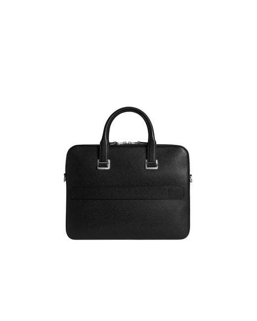 Dunhill Black Cadogan Slim Single Document Case for men