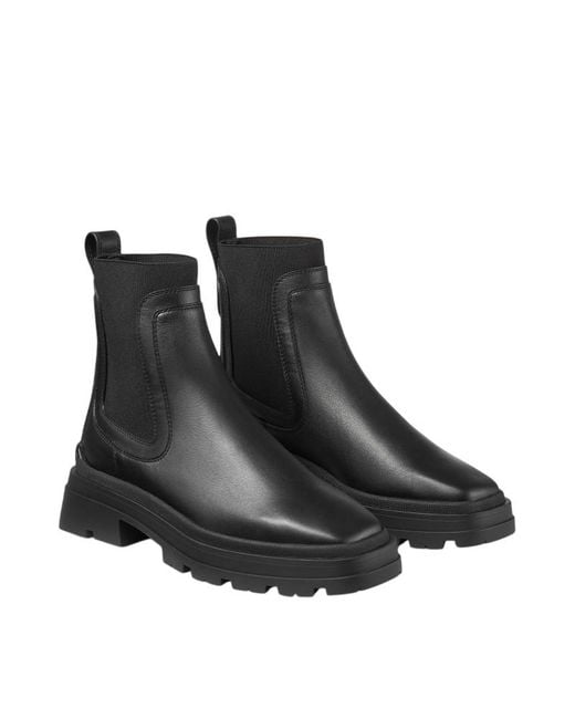 Jimmy Choo Black Veronique 45Mm Leather Ankle Boots