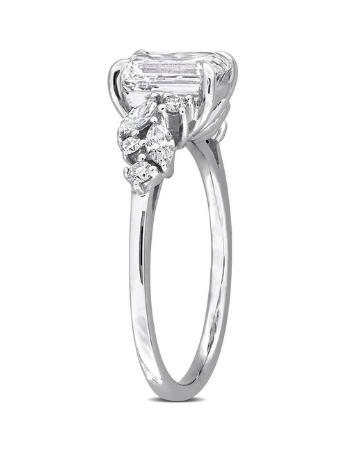 Created Forever Metallic 1 4/5Ct Tw Multi-Shaped Lab-Grown Diamond Ring for men