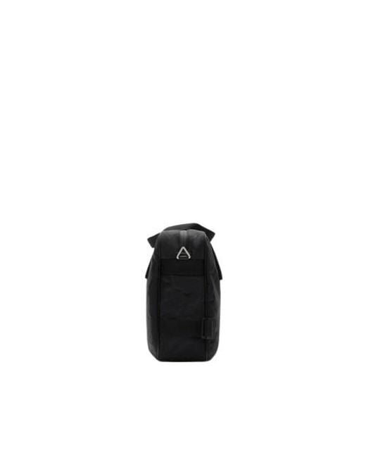 Burberry Black Check Jacquard Briefcase for men