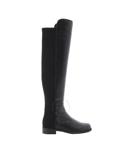 Stuart Weitzman Black 5050 Lift Over-the-knee Boots