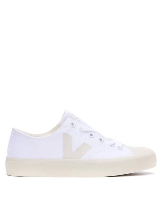 Veja White Ladies Pierre Wata Ii Low-Top Sneakers, Brand Size 38.5 Us