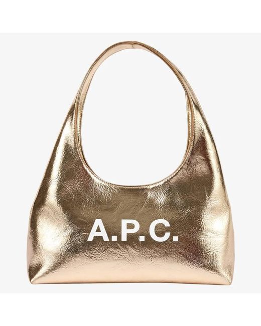 A.P.C. Brown Baby Ninon Shoulder Bag