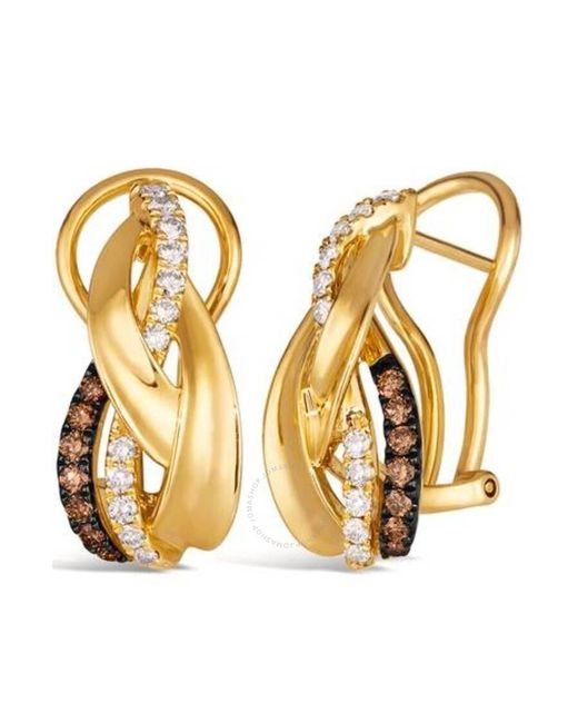 Le Vian Metallic Bold Gold Earrings Set