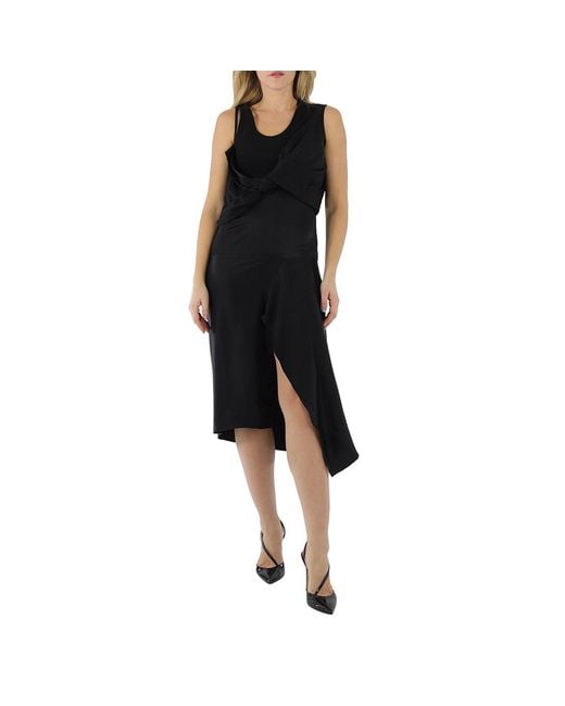 Atlein Black Ladies Hybrid Dress, Brand Size 36 (Us