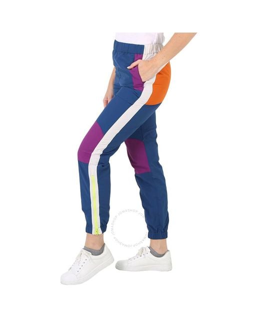 【COLOR iN ID】Track suit nylon pants KENZO Ladies Colorblock Sport Tracksuit Nylon Trousers