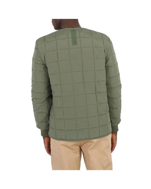 Rains Green Ever Water-repellent Quilted Liner Jacket for men