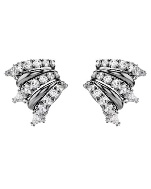 Swarovski Metallic Sublima Spike Ear Cuffs