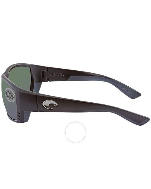 Costa Del Mar Gray Tuna Alley Green Mirror Polarized Glass Sunglasses Ta 11 Ogmglp for men
