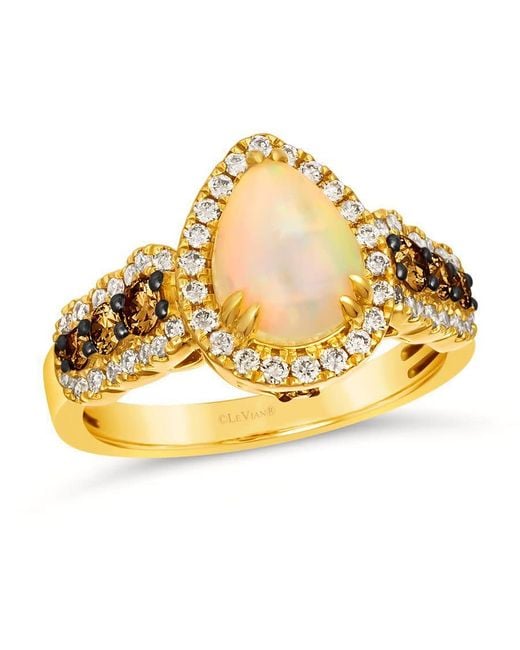 Le Vian Metallic Ladies Neopolitan Opal Rings Set