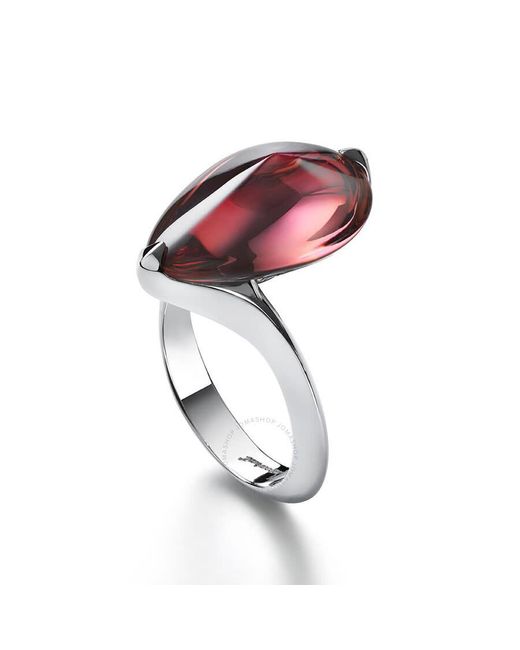 Baccarat Pink Sterling Silver