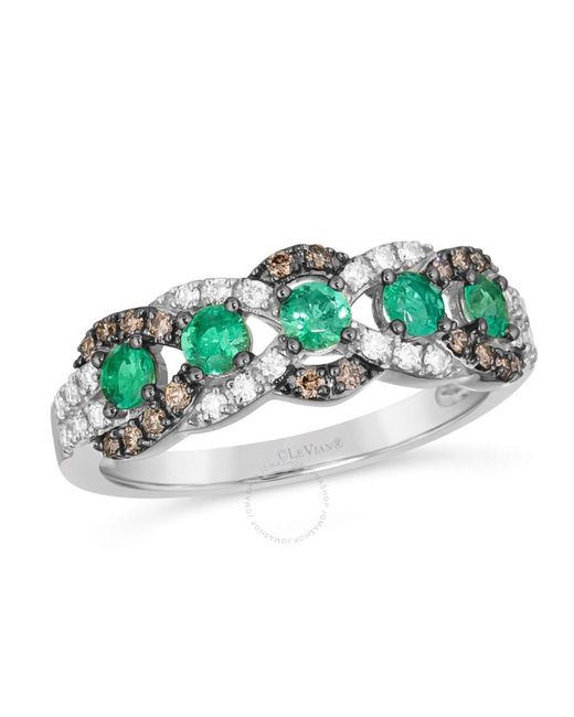 Le Vian Green Costa Smeralda Emeralds Ring Set