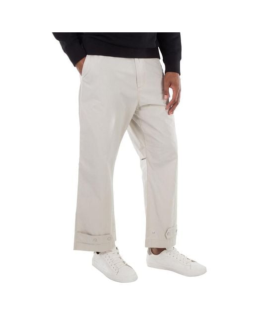 Moncler Gray Technical Track Pants for men