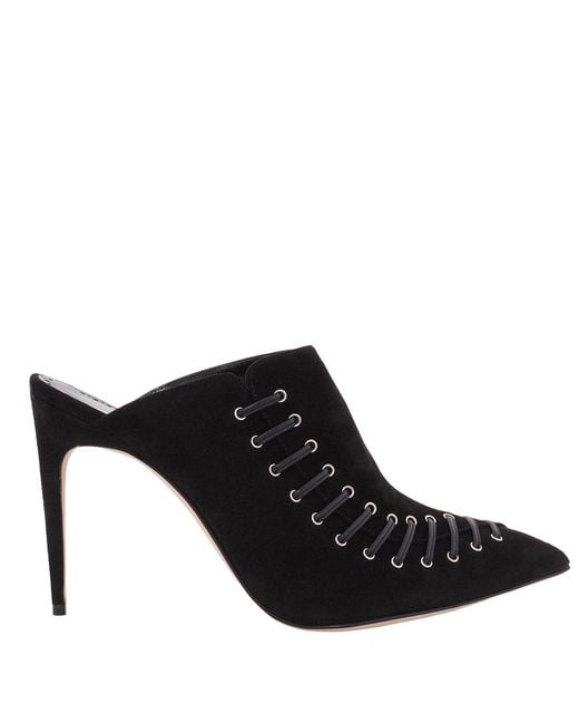 Manolo Blahnik Black Suede Dobre 105 Heeled Mules, Brand Size 41 Us