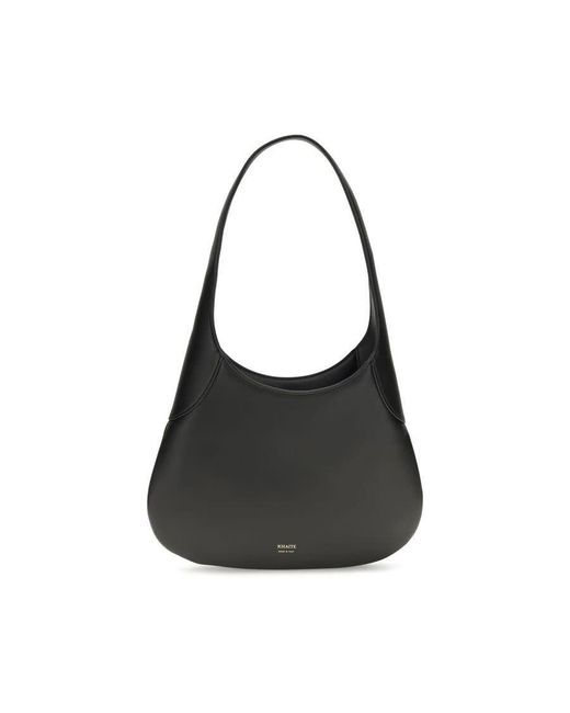 Khaite Black Joan Shoulder Bag