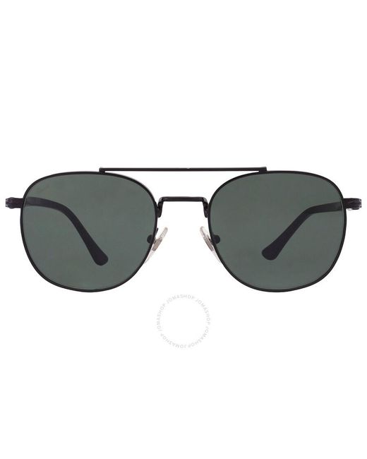 Persol Gray Pilot Sunglasses Po1006s 107831 53