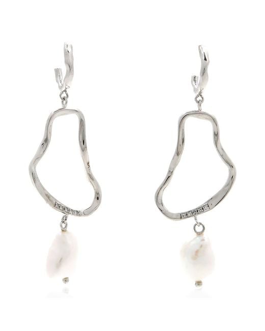 Diamanti Per Tutti Metallic Ladies Ava Earrings for men