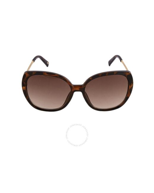 Skechers Brown Gradient Butterfly Sunglasses