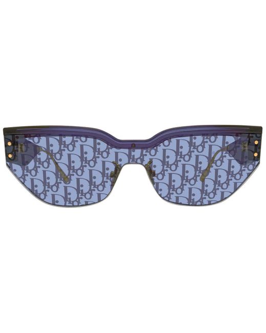 Dior Blue Logo Cat Eye Sunglasses Club M3u 30b8 00
