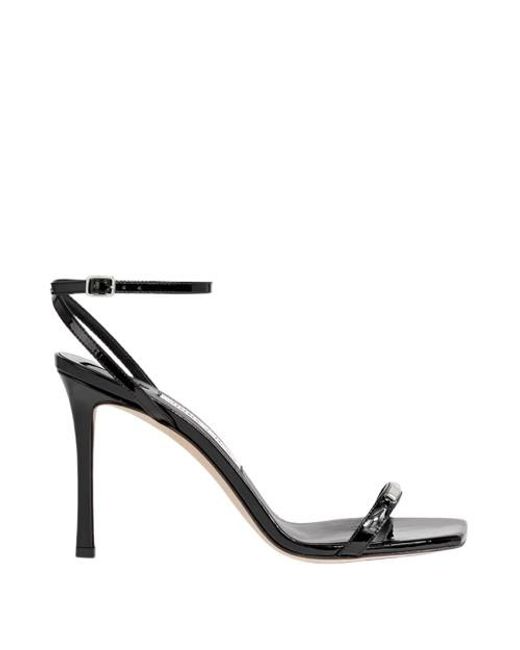 Jimmy Choo Black Jaxon 95 Embellished Heeled Sandals, Brand Size 40 Us