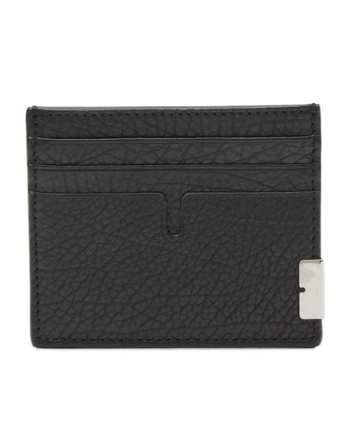 Burberry Black Tall Sandon Card Holder for men