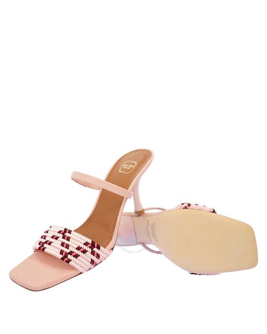 Malone Souliers Pink Frida 70 Leather Heeled S