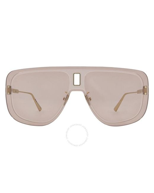 Dior Gray Ultra Pink Shield Sunglasses Cd40029u 10y 00