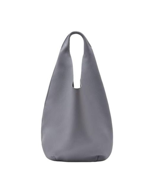 A.P.C. Gray Le Neige Shoulder Bag