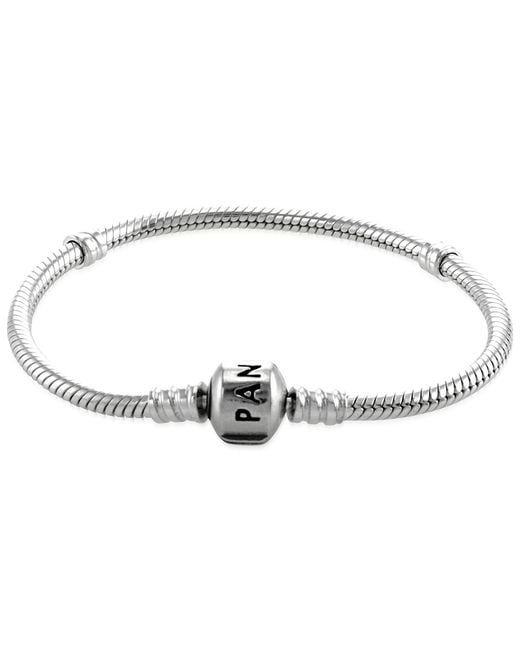 Pandora Metallic Moments Snake Chain Bracelet