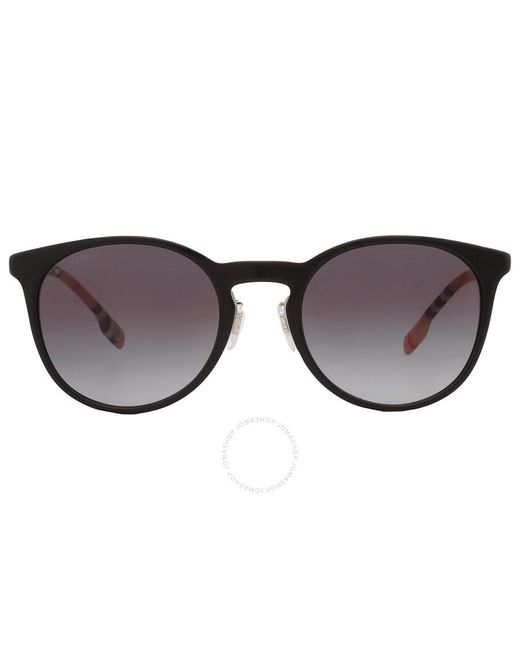 ● BURBERRY ● サングラス Bordeaux / Gradient Grey / 58mm バーバリー BURBERRY サングラス レディース メンズ （ダーク