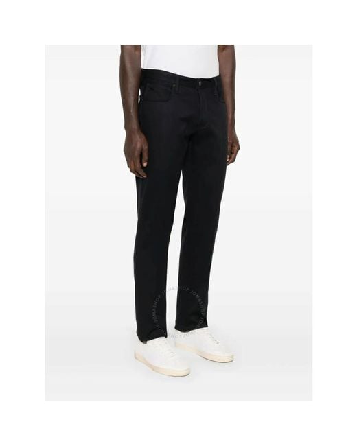 Emporio Armani Blue J75 Slim-Fit Comfort-Denim Jeans, Waist for men