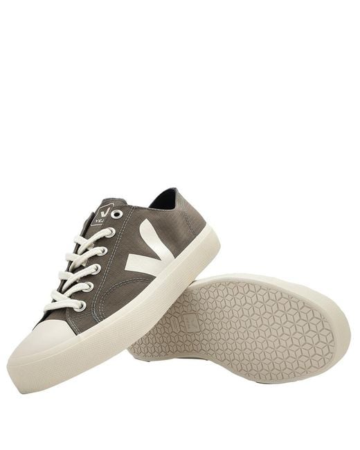 Veja Brown Kaki Pierre Wata Ii Ripstop Low-Top Sneakers, Brand Size 42 Us for men