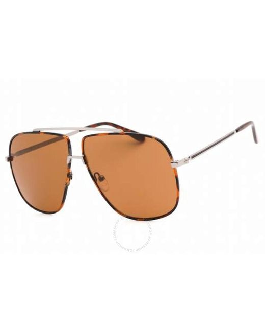 Guess Factory Brown Navigator Sunglasses Gf0239 14e 61 for men