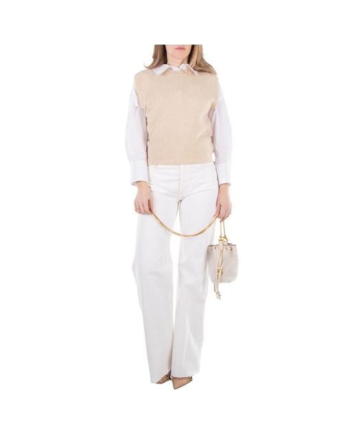 Chloé Natural Marcie Micro Bucket Bag