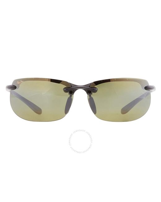 Maui Jim Brown Banyans Maui Ht Wrap Sunglasses Ht412-02 70