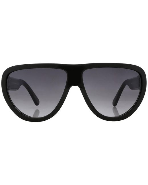 Moncler Gray Anodize Grey Gradient Pilot Sunglasses Ml0246 96p 62