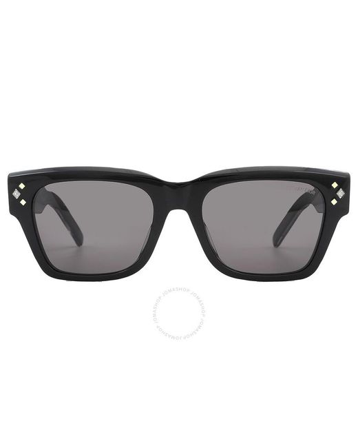 Dior Gray Grey Square Sunglasses Diamond S2i Dm40083i 01a 54 for men