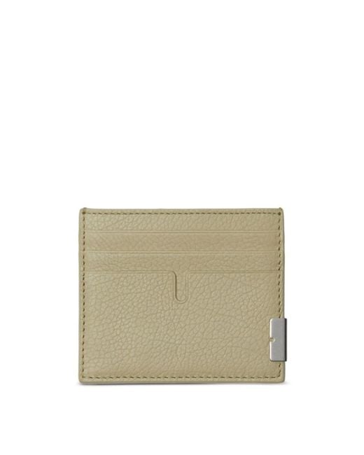 Burberry Natural Tall B Cut Leather Card Case for men