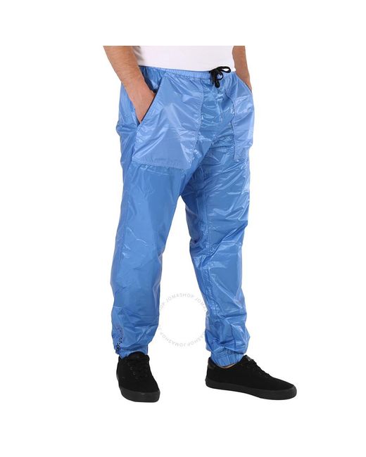 Moncler Blue Pastel Day-namic Track Pants for men