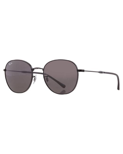 Ray-Ban Brown Dark Grey Phantos Sunglasses Rb3809 002/b1 55