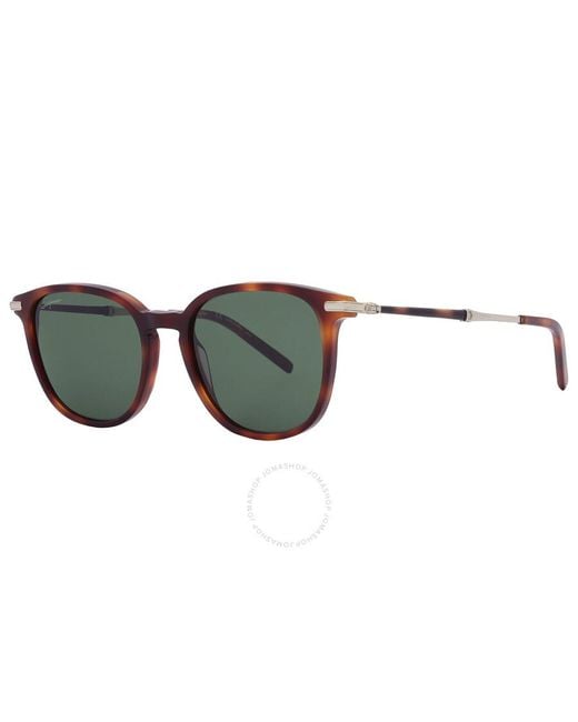 Ferragamo Multicolor Green Square Sunglasses Sf1015s 214 52 for men