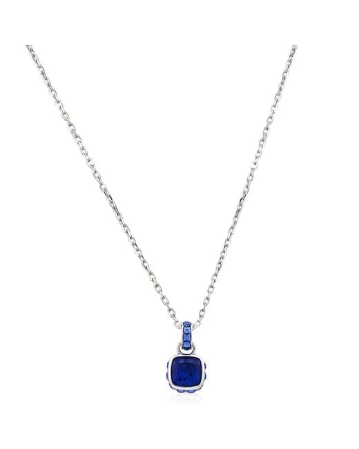 Swarovski Metallic Birthstone Pendant Sep Pendant Rhodium Shiny