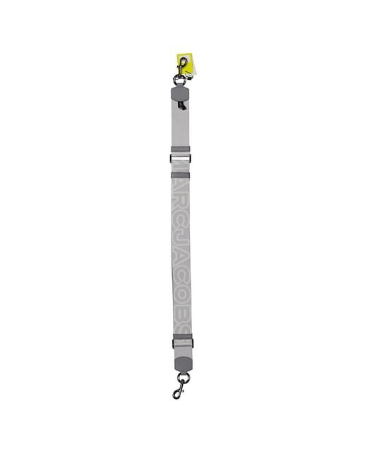 Marc Jacobs Metallic Wolf The Outline Logo Webbing Strap