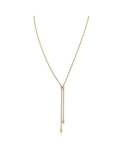 Roberto Coin Metallic 18K Rose 0.30Cttw Diamond Love for men