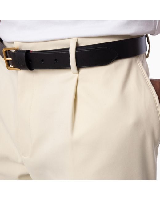 Boss White Long Straight-Leg Cotton Pants, Brand Size 54 (Waist for men